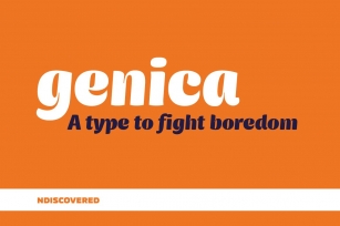 Genica Pro Font Download