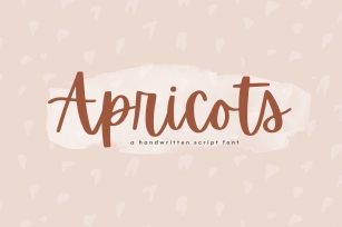 Apricots Font Download