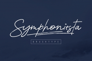 Symphoniesta Brushtype Font Download