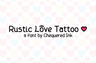 Rustic Love Tattoo Font Download