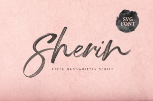 Sherin SVG Font Download