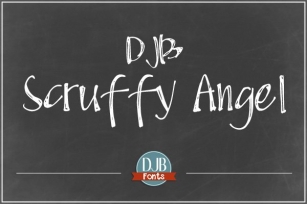DJB Scruffy Angel Font Download