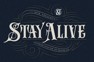 Stay Alive Font Download