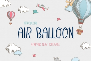 Air Balloon Font Download