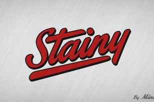 Stainy Font Download