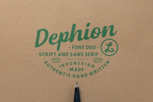 Dephion Font Download