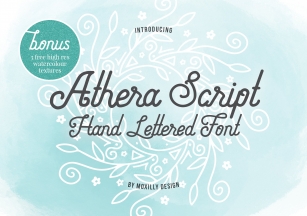 Athera Script Font Download