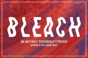 Bleach / Sans-Serif Typeface Font Download