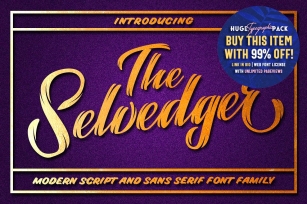 The Selvedger • Family Font Download