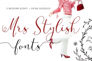 Mrs Stylish+Extras Update Font Download