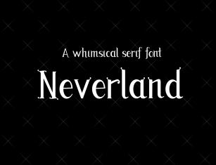 Neverland Whimsical Font Download