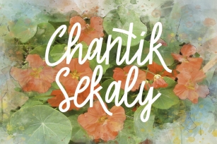 Chantik Sekaly Font Download