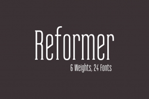50% oFF-Reformer Font Download