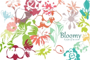 Bloomy typeface Font Download