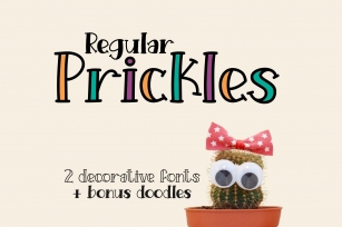Prickles Regular Font Download