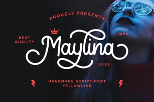 Maylina Script + Extras Font Download