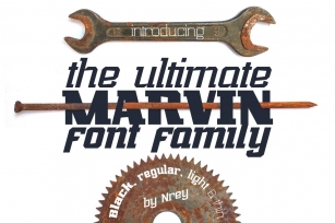 Marvin family Font Download