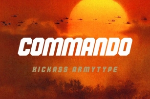 Commando Font Download