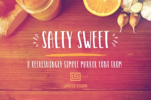 Salty Sweet Marker Font Download