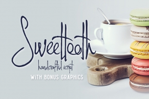 Sweettooth script  bonus Font Download