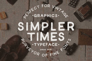 Simpler Times Typeface Font Download