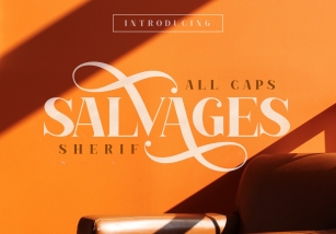 SALVAGES BOLD Font Download