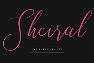 Sheiral Script Font Download