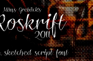 Roskrift Font Download