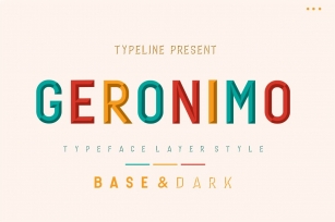 Geronimo Typeface Layer Font Download
