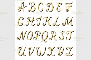 Hand drawn alphabet Font Download