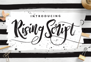 Rising Brush Script Font Download