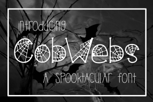 Cobwebs a Spooktacular Font Download