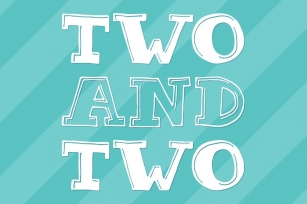Two  Two Mini Font Download