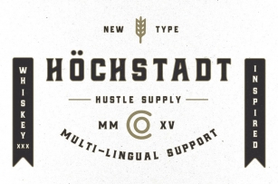 Höchstadt Font Download
