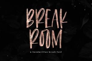 Breakroom Font Download