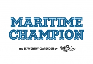 Maritime Champion Font Download