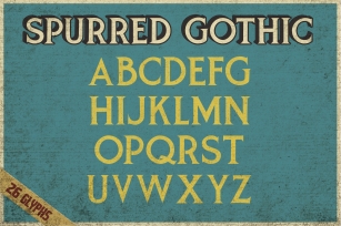 Spurred Gothic Font Download