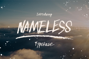Nameless typeface Font Download