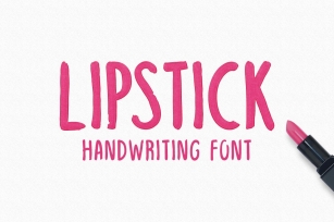 Lipstick Handwriting Font Download