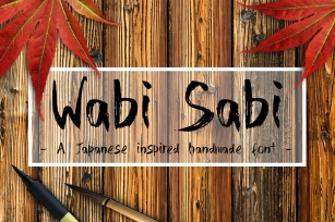 Wabi Sabi Handmade Font Download
