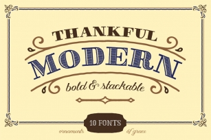 Thankful Modern Font Download
