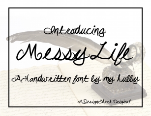 Messy Life Font Download