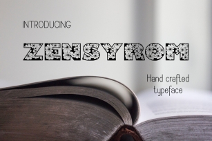 Zensyrom typeface Font Download