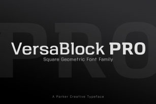 ★ VersaBlock Pro ★ + Freebies Font Download