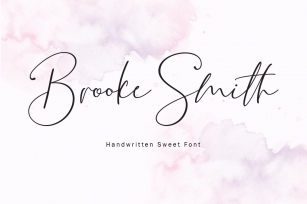 NEW Brooke Smith Script Font Download