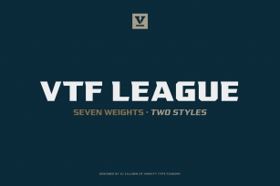 VTF League Family Font Download