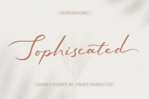 Sophiscated Font Download
