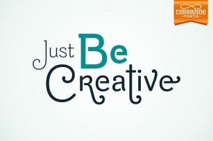 Be Creative Font Download