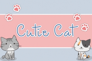 Cutie Cat Font Download