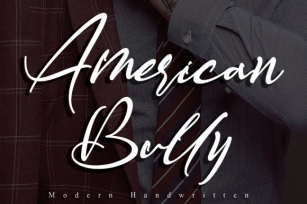 American Bully Font Download